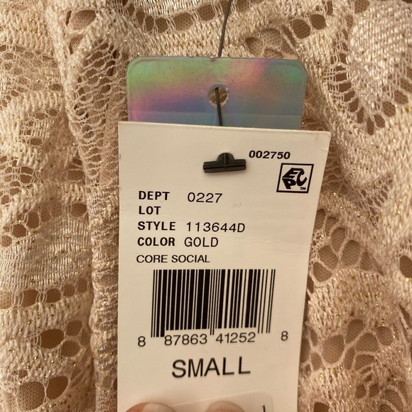 BCX gold sparkly dress - Picture 4 of 4